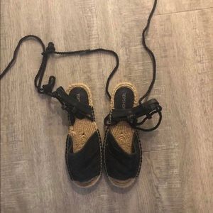 Top shop lace up espadrille sandals!